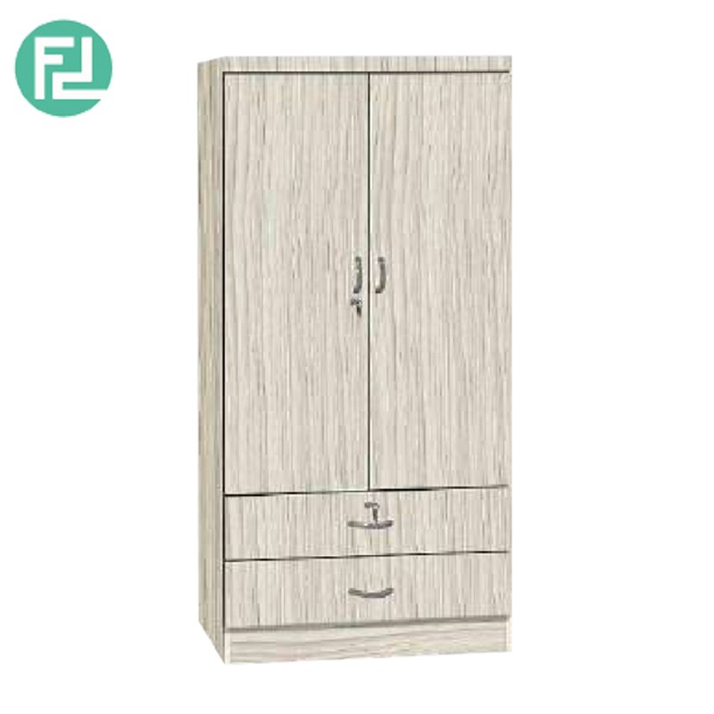 Furniture Direct Gordon 2 Door 2 Drawer Wardrobe With Key Lock
