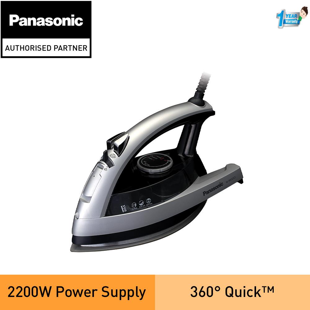 PANASONIC NI W650CS STEAM IRON 2200W NI W650CSLSK Shopee Malaysia