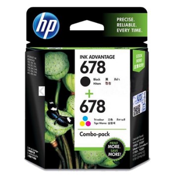 HP 678 Combo Pack Ink Cartridge (L0S24AA), For 2645/4645/1515/2515/2545/3545/4515 | Shopee Malaysia
