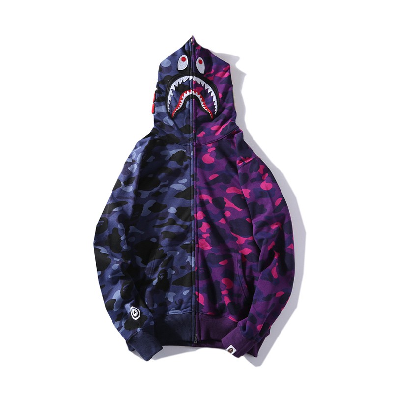 bape blue and purple