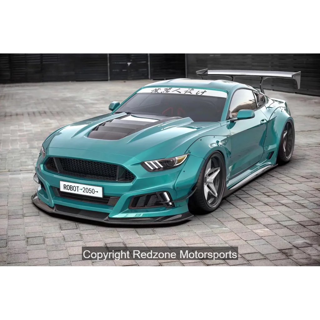 2018 Ford Mustang Widebody Kit, Fits 2018 Ford Mustang GT, EcoBoost