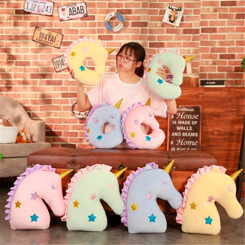 unicorn soft pillow
