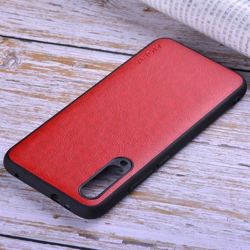 SKINMELEON Xiaomi Casing Mi A3 Case Premium PU Leather TPU Cover Protective Phone Cases