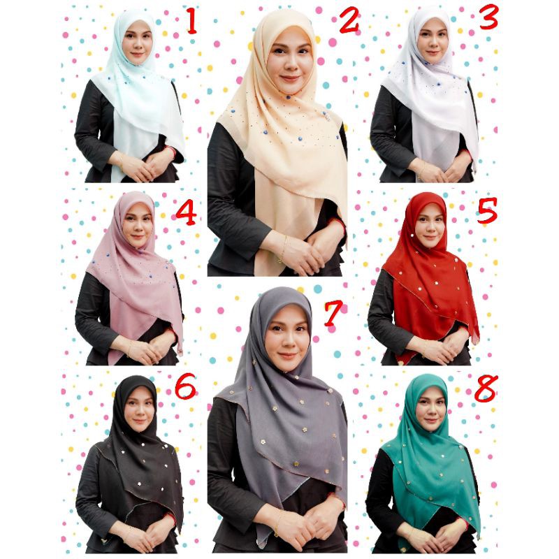 AIDIJUMA Tudung Bawal Che Puan Bini Bongsu (READY STOK)