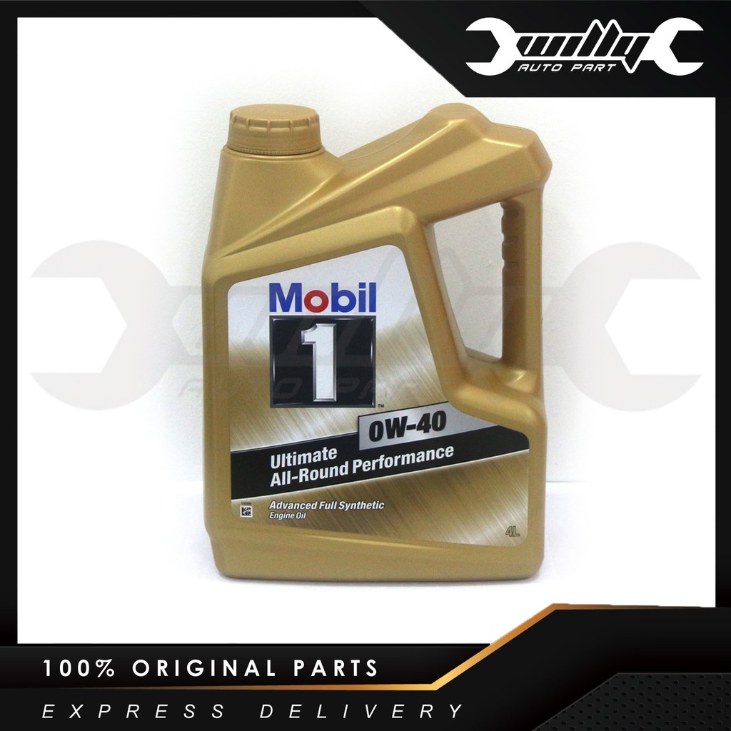 Mobil 1 Ultimate Performance 0W40 SN Advanced Fully Synthetic Engine