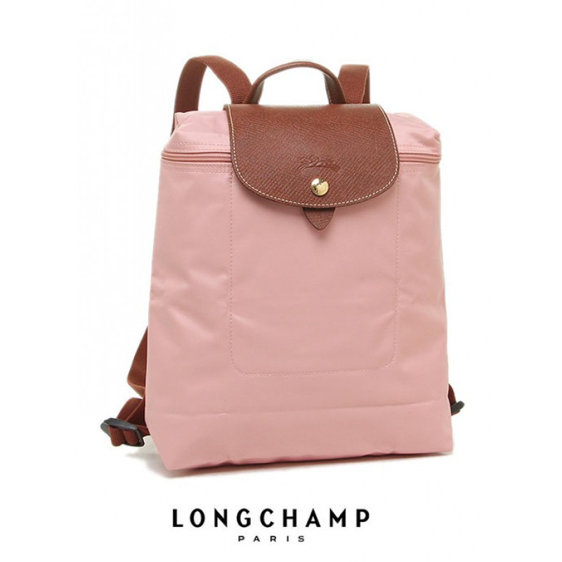 longchamp backpack pink