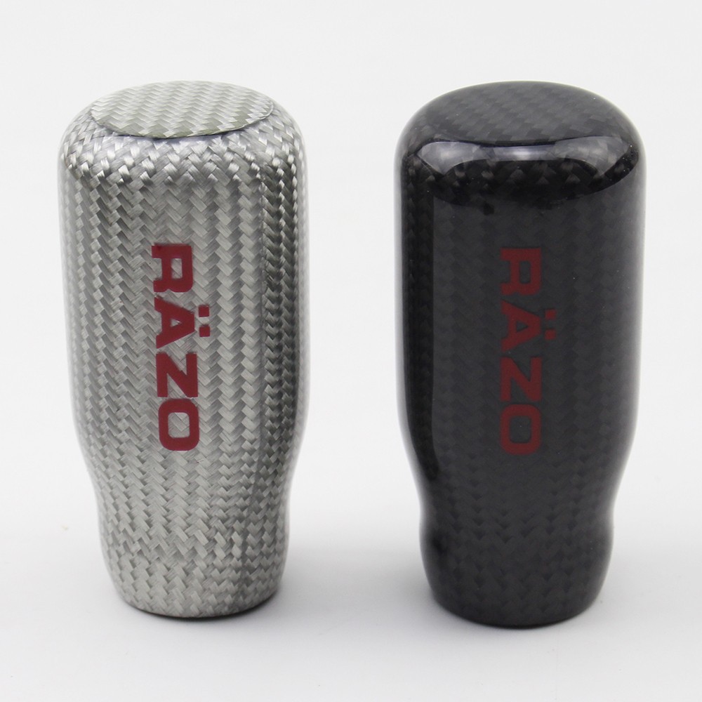 Universal RAZO Racing Carbon Fiber Shift Knob Gear Shifter Knob