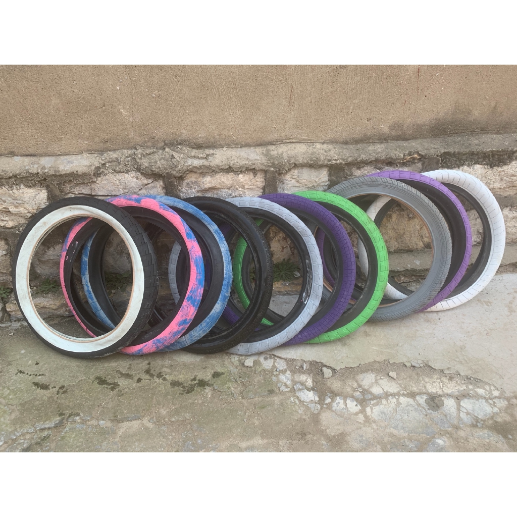 colored bmx tires 20 inch