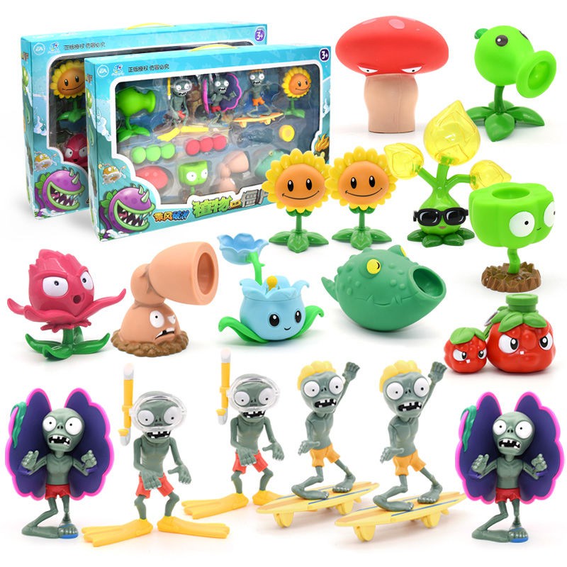 plastic zombie figures