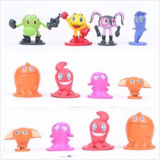 12pcs Pac-Man and the Ghostly Adventures action Figure Pacman figurine doll toy 