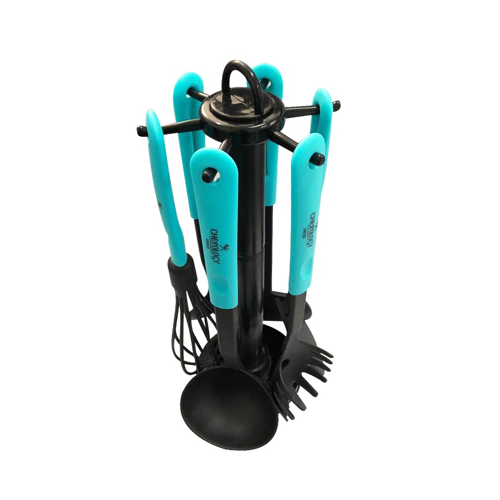 Chefology Swiss 7pcs Set Kitchen Utensils Cf 1001 Oe Shopee