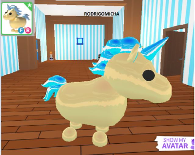 Golden Unicorn Adopt Me - roblox adopt me golden unicorn