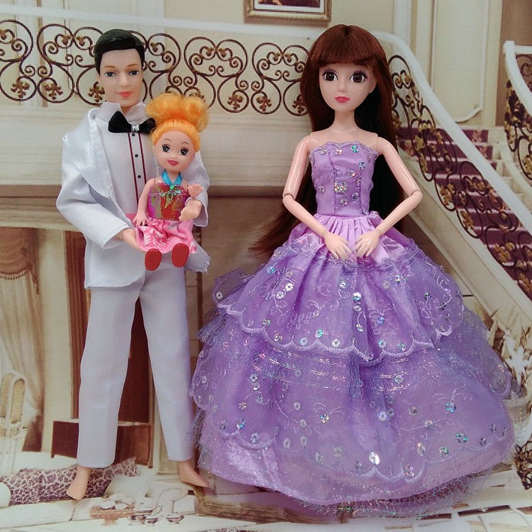 boy dressed as barbie