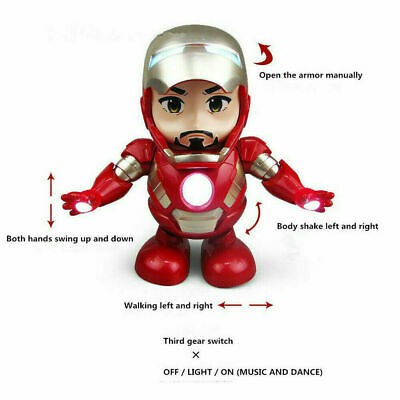 iron man dance hero toy