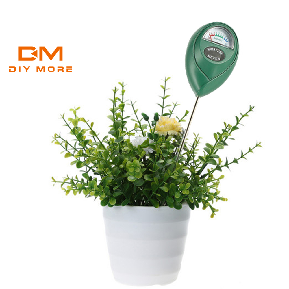 DIYMORE Soil Moisture Water Moisture Tester Humidimeter Testing Tool Meter Detector Plant Garden Flower