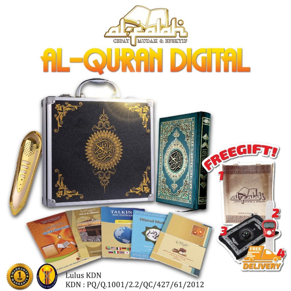 AlQuran digital pen 24x17cm Focus PQ15 TERBARU 2019