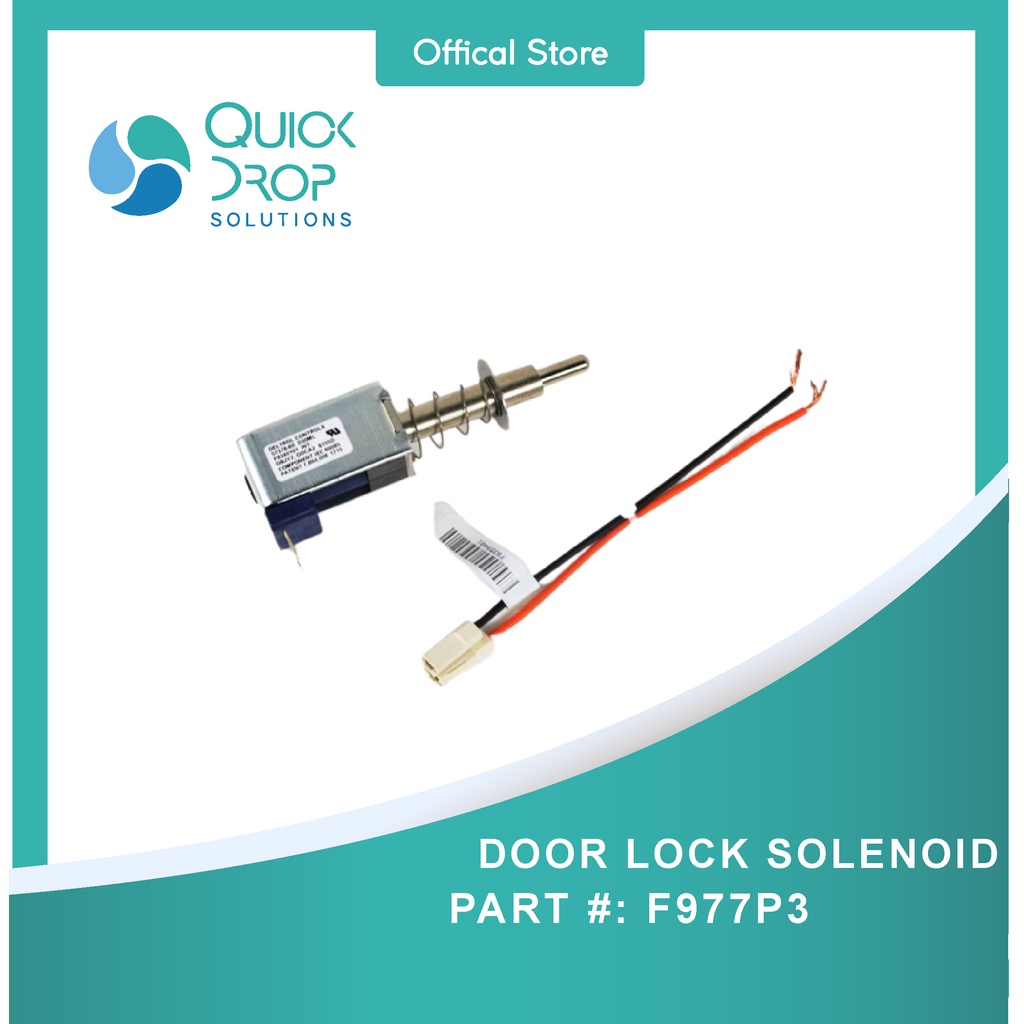 SpeedQueen / Huebsch Alliance Washer Door Lock Solenoid F977P3