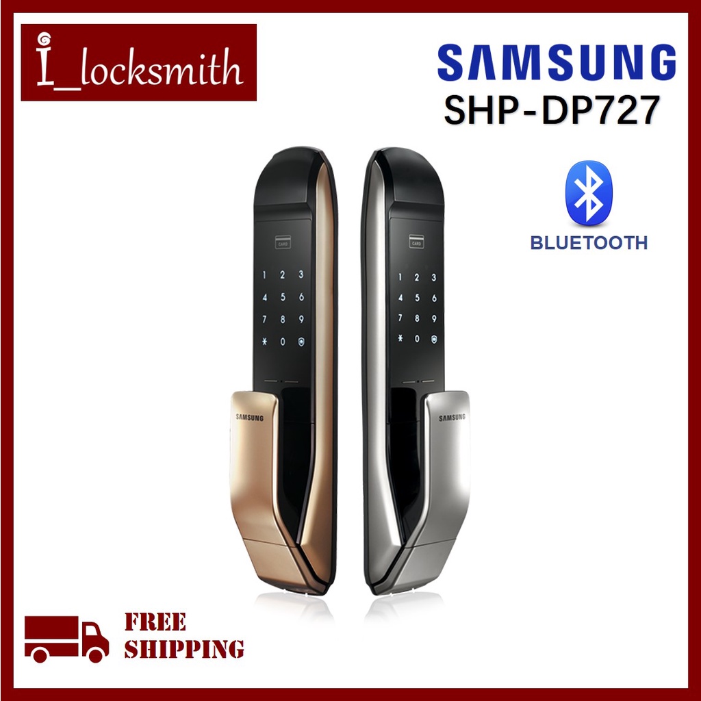 SAMSUNG Smart Digital Lock Push Pull Handle with Bluetooth SHPDP727