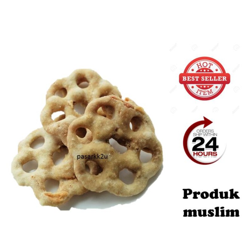 [READY STOCK] Kuih cincin Sabah 300gm  Shopee Malaysia