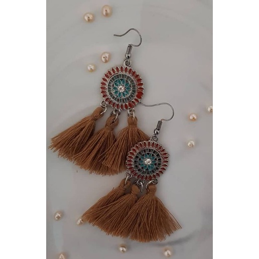 Handmade Earring 手工耳环kraft Tangan Anting Anting Shopee Malaysia