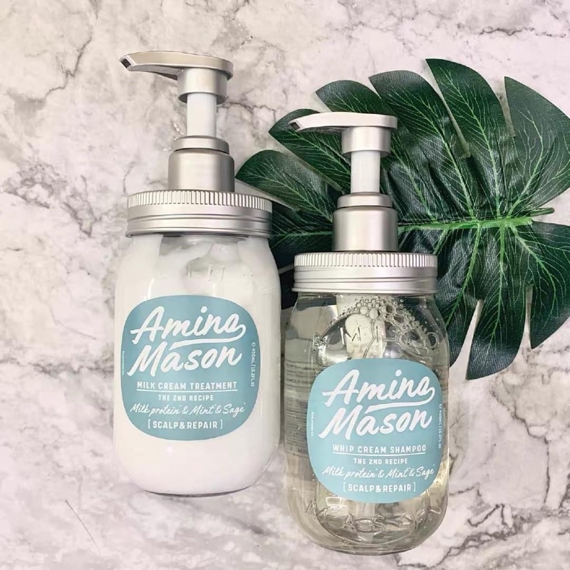 Amino Mason Scalp Repair Milk Cream Shampoo Treatment Ml Shopee Malaysia