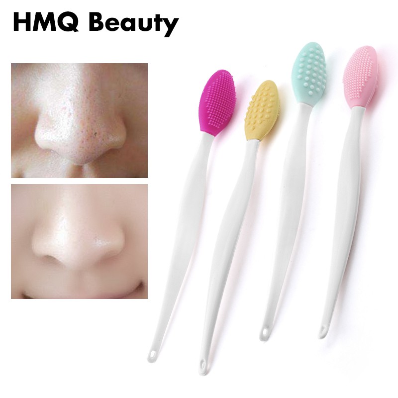 Silicone Nose Brush Soft Hair To Blackhead Cleaner Acne Wash To Dead