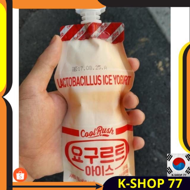 Halal Korean Food Korean Food Ice Cream Korean Healthy Coolrush Original Yoghurt Flavor Import Korea Makanan Korea Halal Korean Food Es Krim Korea Sehat Coolrush Rasa Yoghurt Original Import Korea
