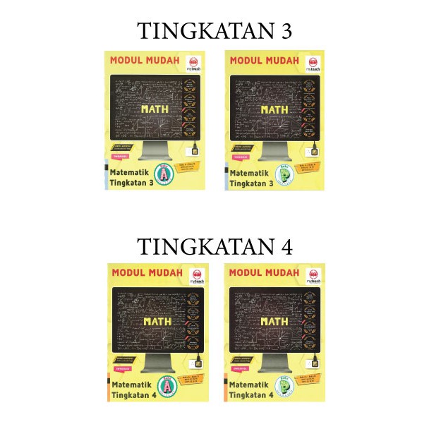 Tablets Modul Mudah Matematik Tingkatan 1 2 3 4 Shopee Malaysia