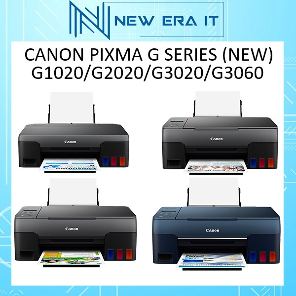 Canon Pixma G Series Refillable G1020 G2020 G3020 G3060 All-In-One ...