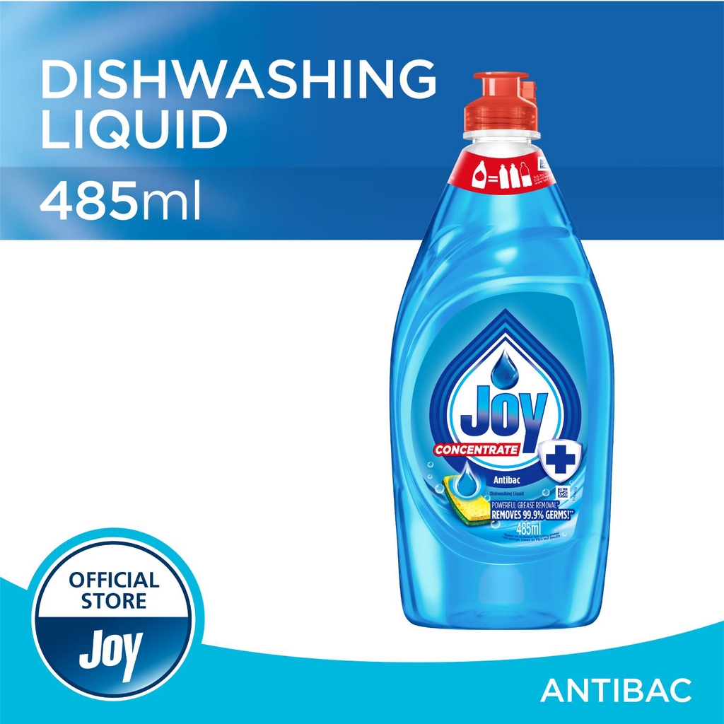Joy Kitchen Dishwash Liquid Bottle Antibac (485ml) Shopee Malaysia