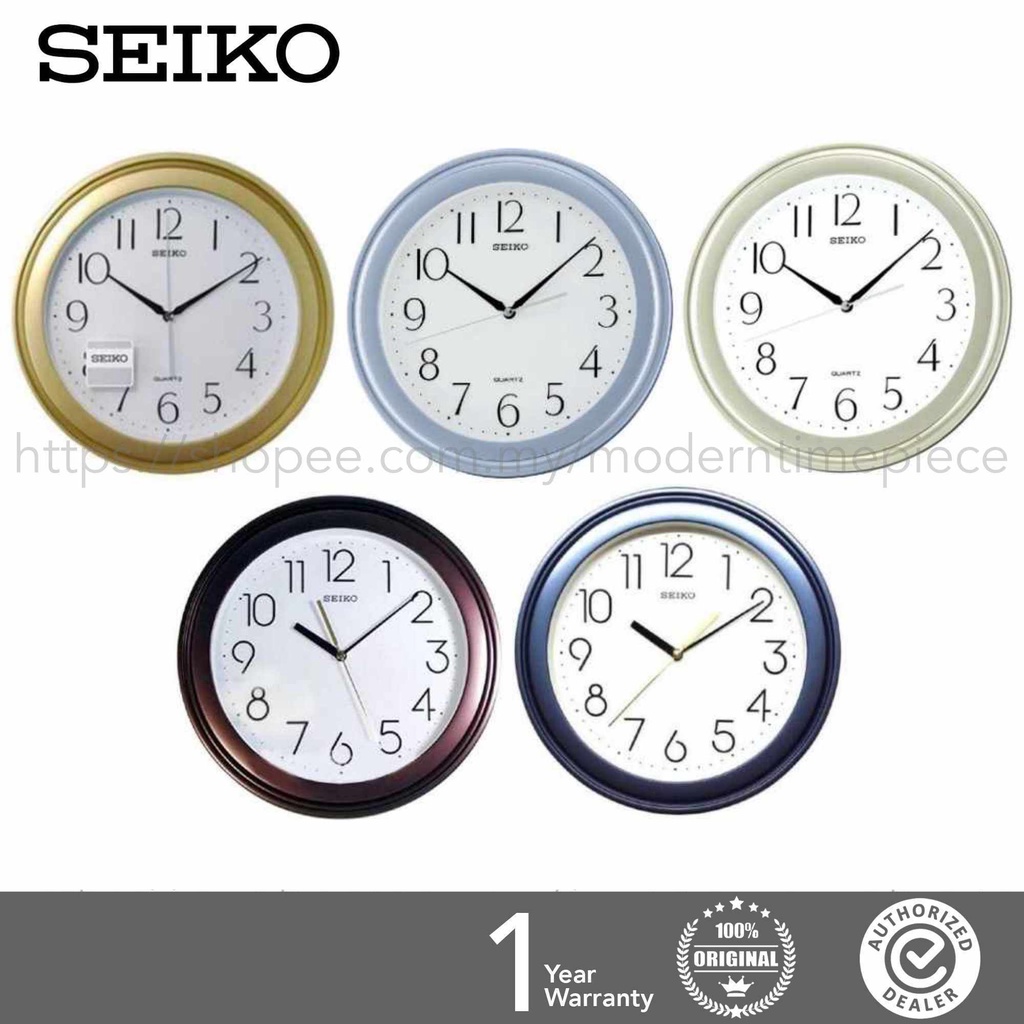 NEW & ORIGINAL SEIKO Wall Clock QXA576 & QXA577 #Jam Dinding Seiko Japan  Quartz | Shopee Malaysia