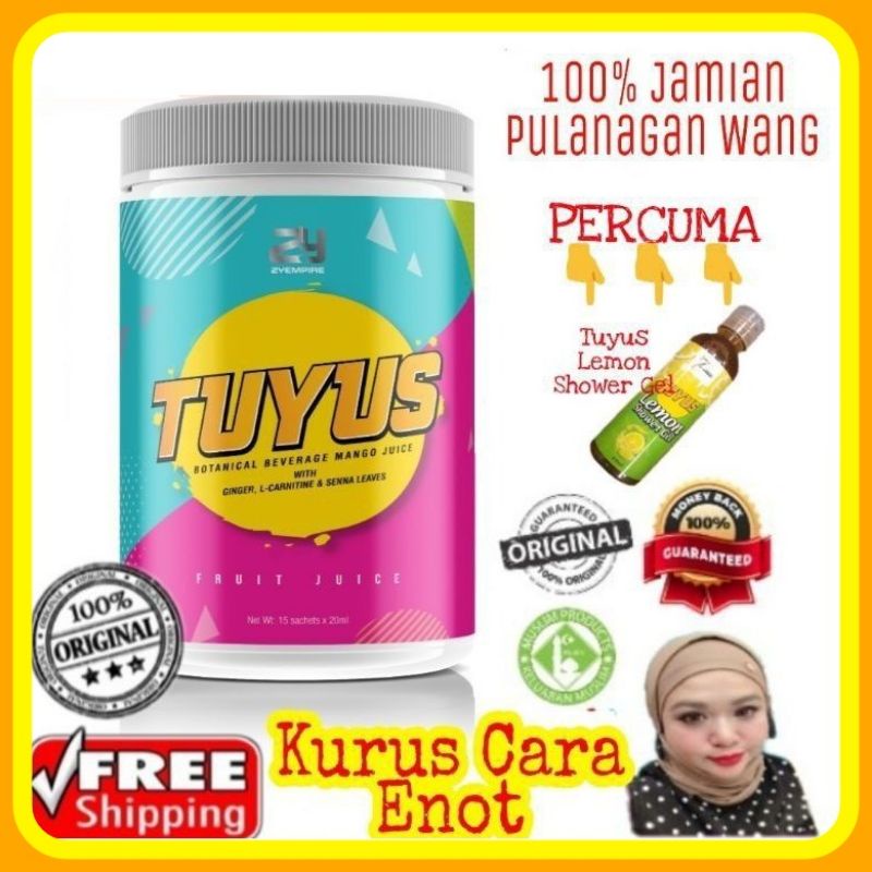 Clearance Stock Tuyus Kurus Cara Enot Jus Turun Berat Badan Ideal Weight Loss Kempis Perut Diet 15 Sachet Shopee Malaysia