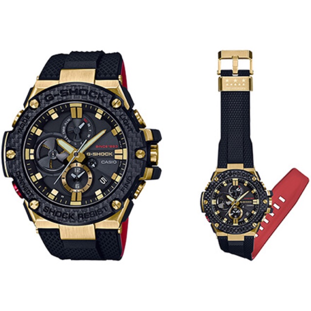 casio gst b100 carbon