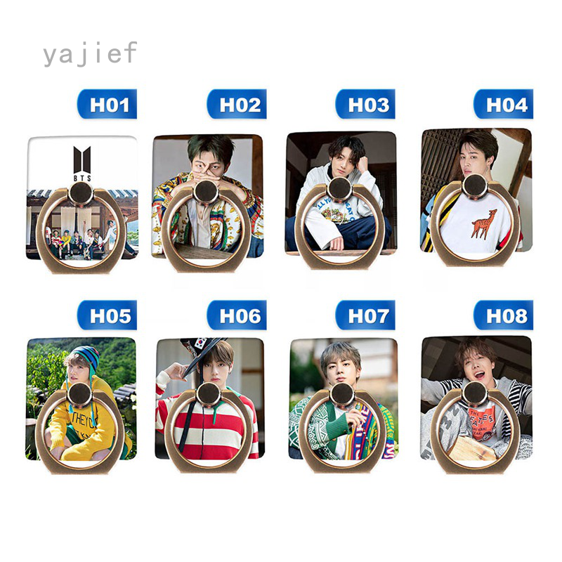 Yajief Kpop Bangtan Boys Bts 21 Summer Package In Korea Finger Ring Grip Phone Stand Holder Shopee Malaysia