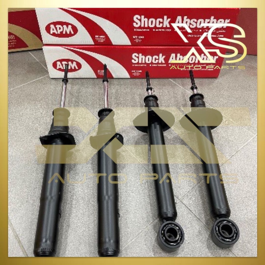 ORIGINAL APM FRONT AND REAR SHOCK ABSORBER ( GAS ) PROTON PERDANA V6 ...