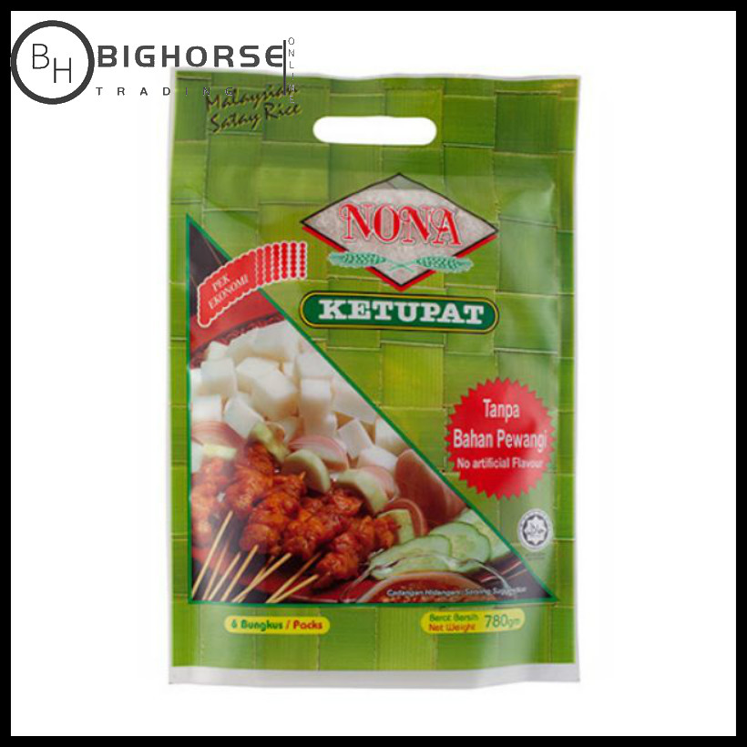Nona Nasi Impit Ketupat 6 Bungkus 780g Shopee Malaysia