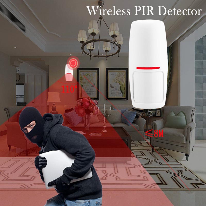 Versatile Purpose Daytech Wireless PIR Motion Sensor Detector Alarm System Model WIFI06 WIFI07 GSM02(PIR02) Have - Image 3