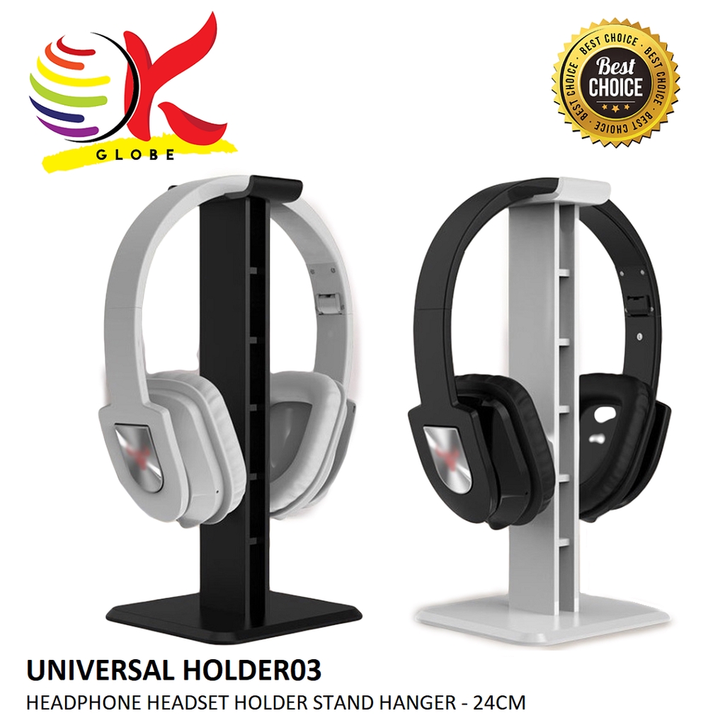 UNIVERSAL HOLDER03 HEADPHONE HEADSET HOLDER STAND HANGER 24CM