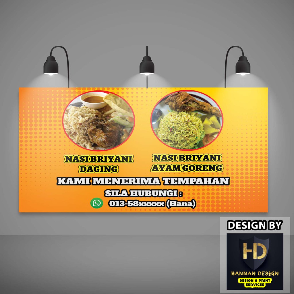 Banner Nasi Briyani Shopee Malaysia