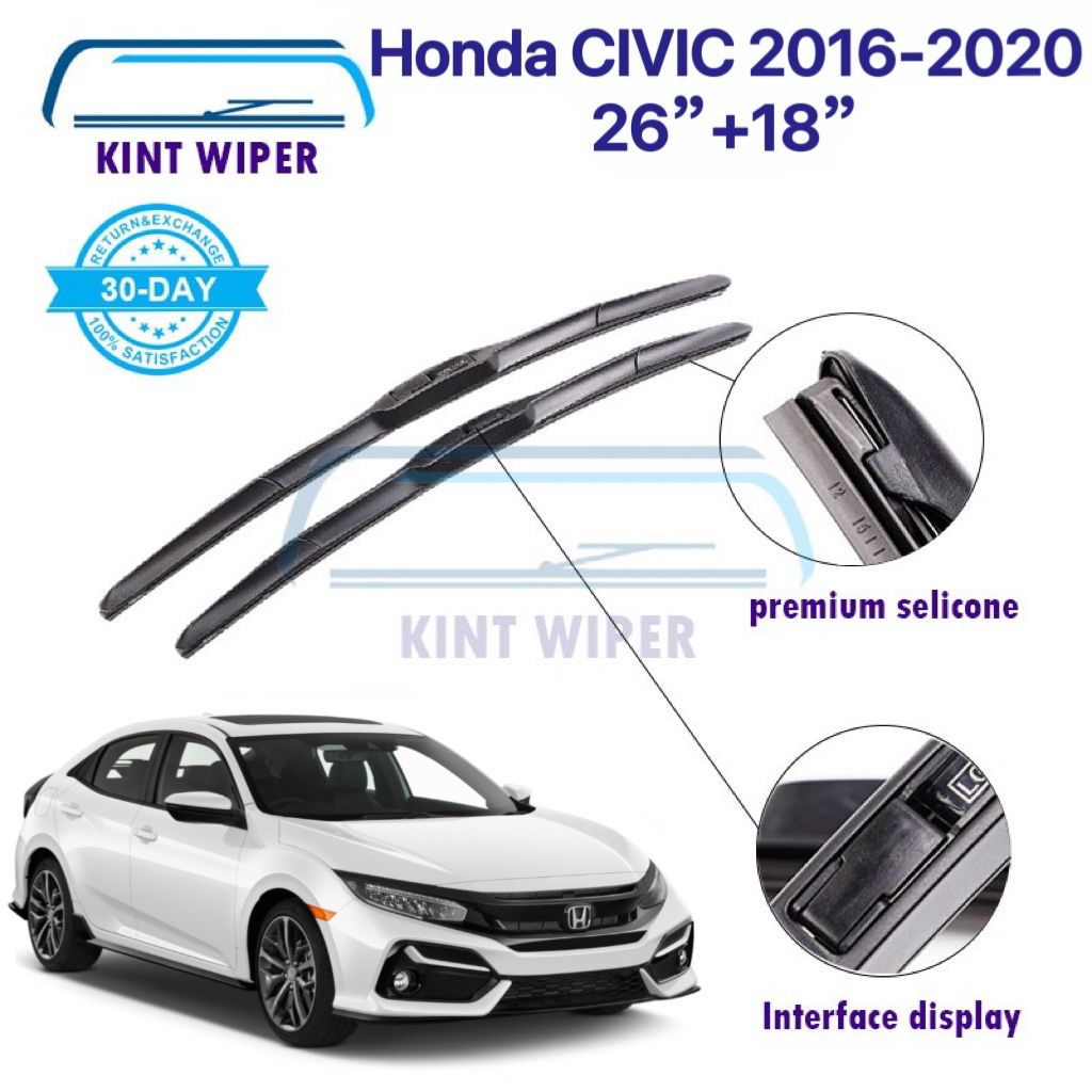 Honda Civic Wiper Civic Wiper High Quality Wiper Premium Silicone Wiper Kint Wiper