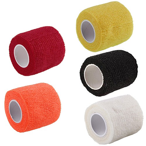 Kinesiology Self-Adhering Bandage Wraps Elastic Adhesive First Aid Tape Stretch 