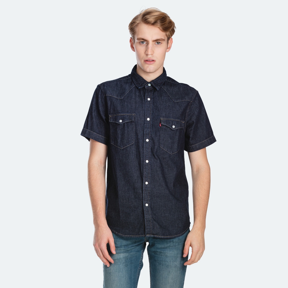 Levi's Short Sleeve Classic Western Shirt Men 86626-0000 | Shopee Malaysia
