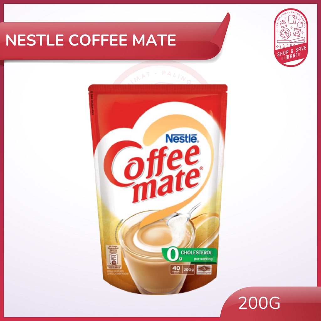 Nestle Coffee Mate Coffee Creamer - 200g | Krimer Kopi Nestle | Shopee ...