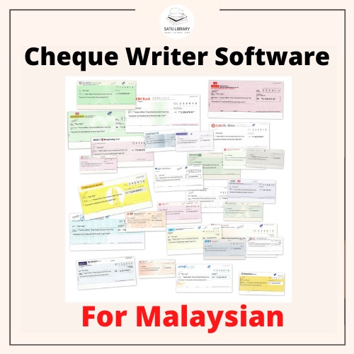 1library CHEQUE WRITER SOFTWARE Developed for Malaysians Shopee Malaysia