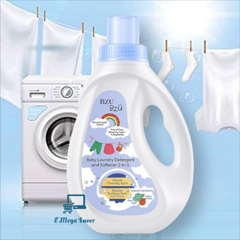 BZU BZU Baby Laundry Detergent & Softener 1000ml/800ml Shopee Malaysia
