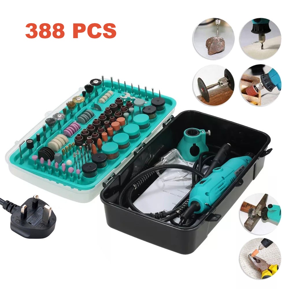 Pcs Mini Electric Drill Grinder Set Mini Drill Grinder Rotary Tool Polishing Power Tool