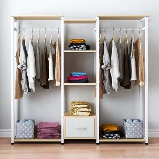  Promosi Baru Nordic Design Large Capacity Wardrobe 