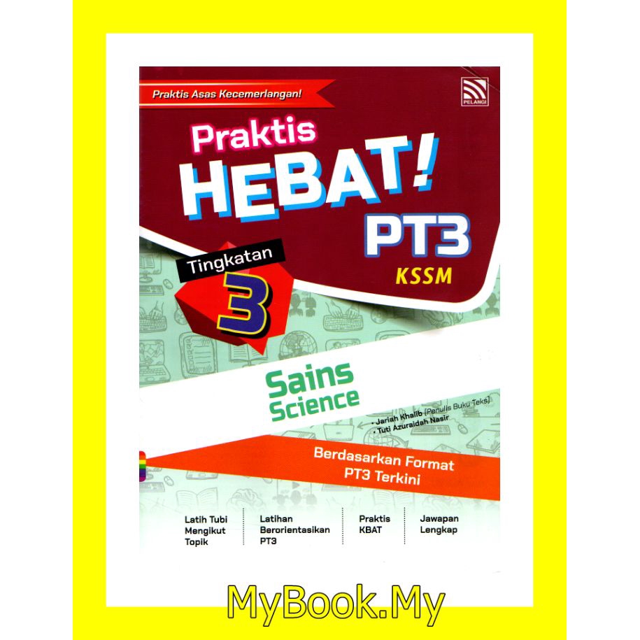 Myb Buku Latihan Hebat Pt3 Tingkatan 3 Kssm Sains Science Pelangi Shopee Malaysia