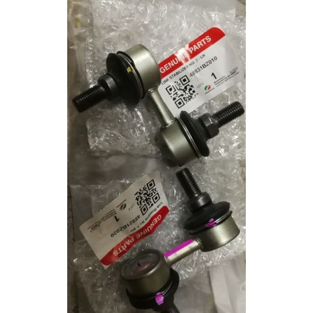 Original Perodua Myvi Suspension Link Absorber Link Set 2 Pcs Lh Rh Stabilizer Link 48821 Bz020 48831 Bz010 Shopee Malaysia
