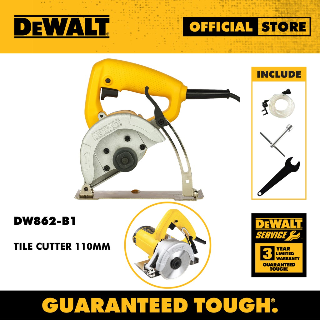 DEWALT DW862B1 Tile Cutter (110mm) Shopee Malaysia